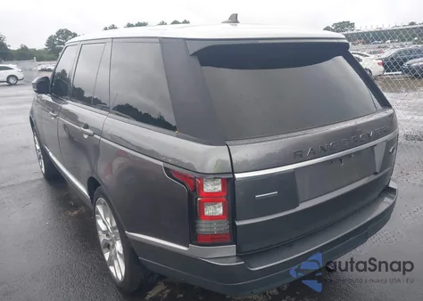 2016 Land Rover Range Rover 5.0L V8 Supercharged z USA, uszkodzony, nr VIN SALGS2EF3GA317589